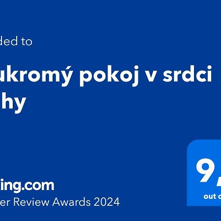 Apartament Soukromy Pokoj V Srdci Prahy Praga Zewnętrze zdjęcie
